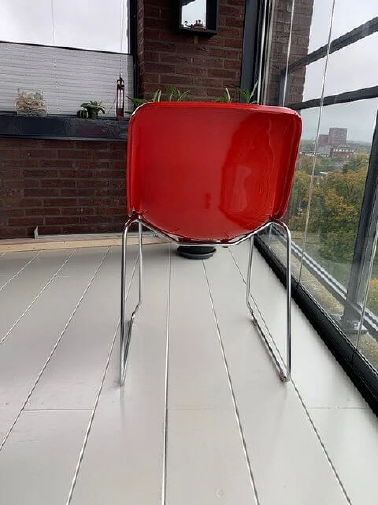 6 Red Beso CL chairs by Khodi Feiz for Artifort 3