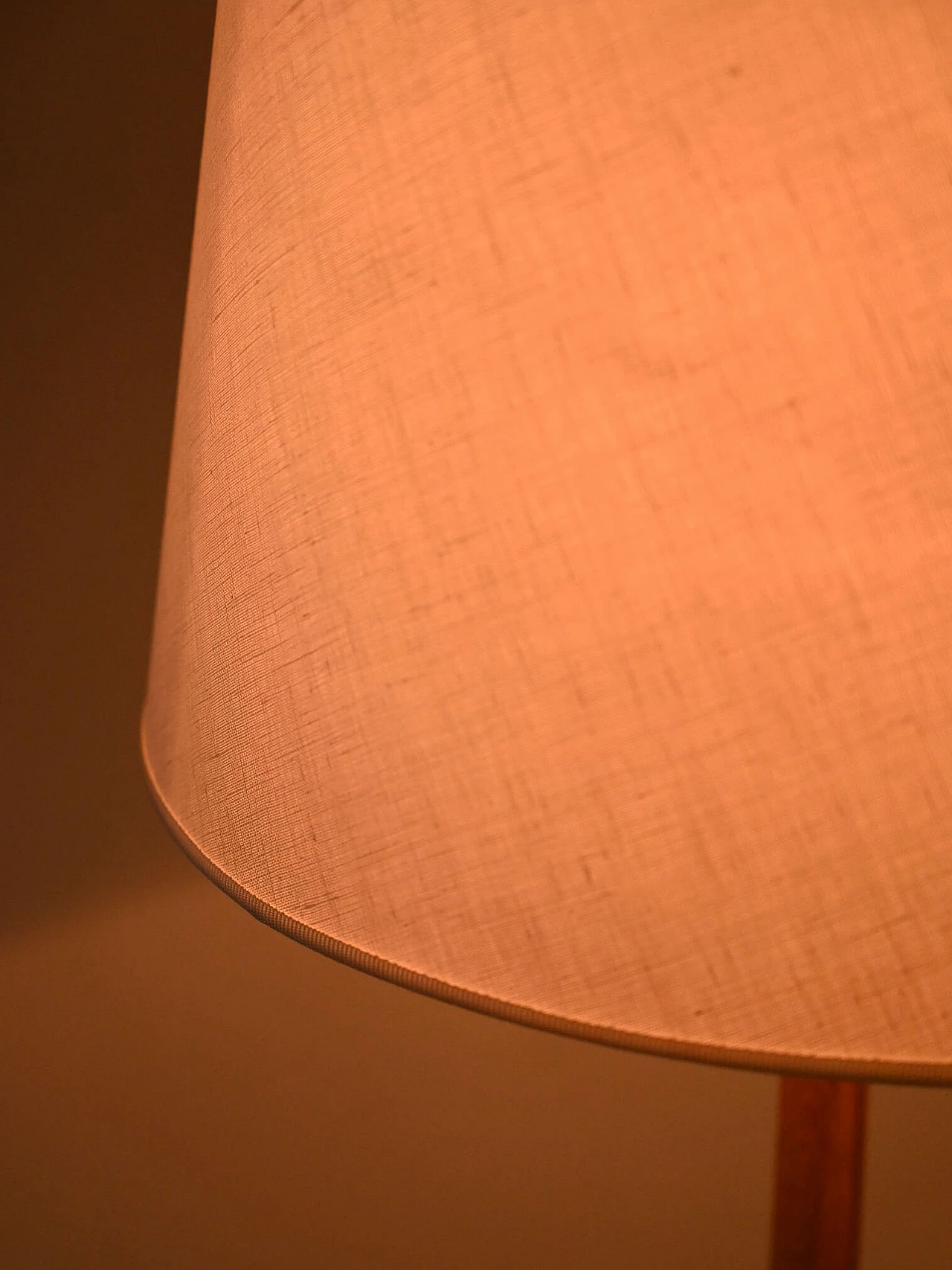 Pair of oak floor lamps attributed to Carl Malmsten, 1960s 3