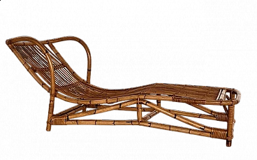 Dormeuse in bambù, anni '60