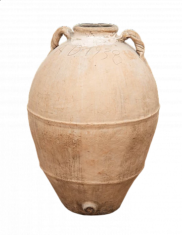 Terracotta amphora with twist handles, 1930s