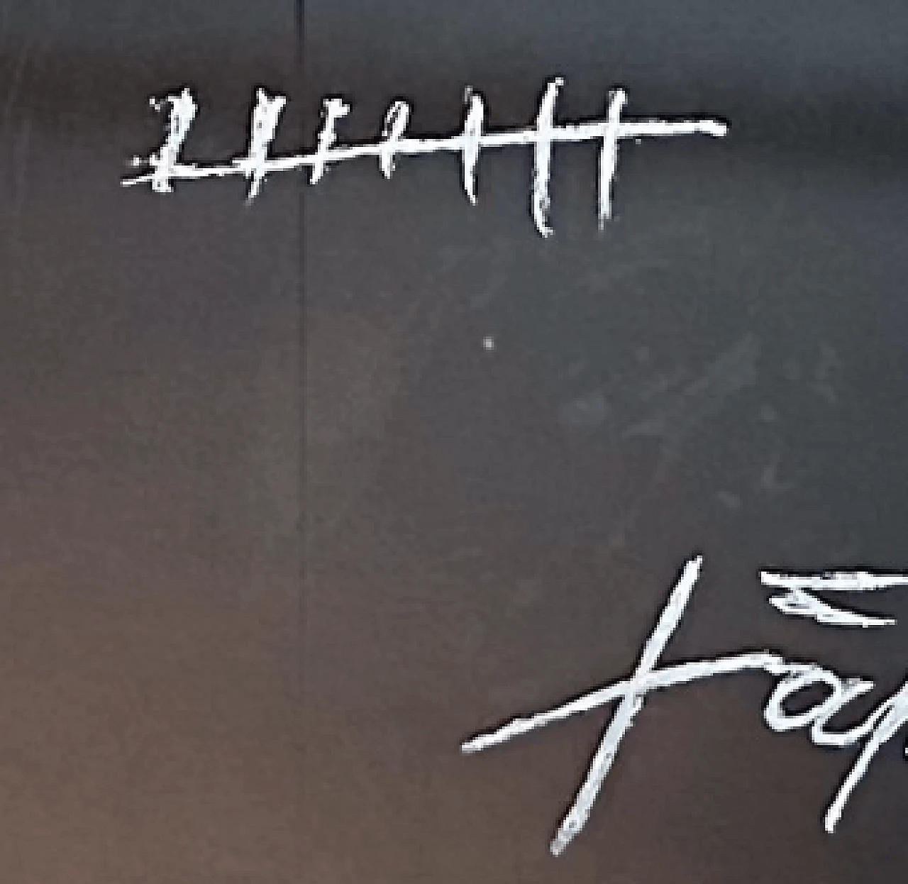 Antoni Tàpies, Encres et collages, lithography poster for exhibition at Galerie Maeght in Paris, 1968 3