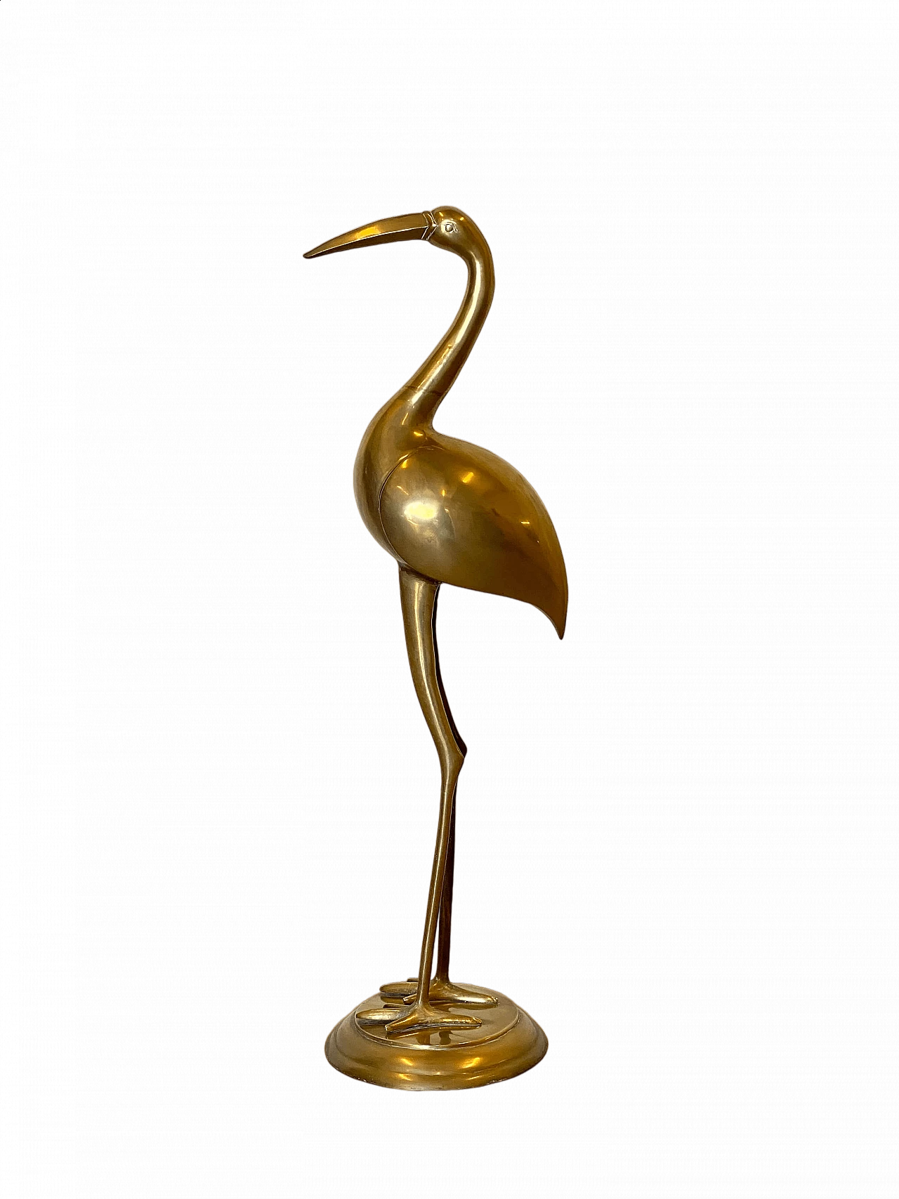 Brass sculpture depicting ibis, 1970s 17