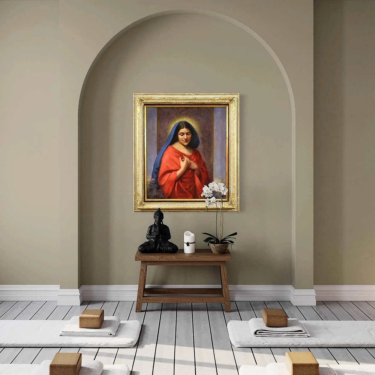 Madonna, dipinto a olio su tela, 1929 1365496