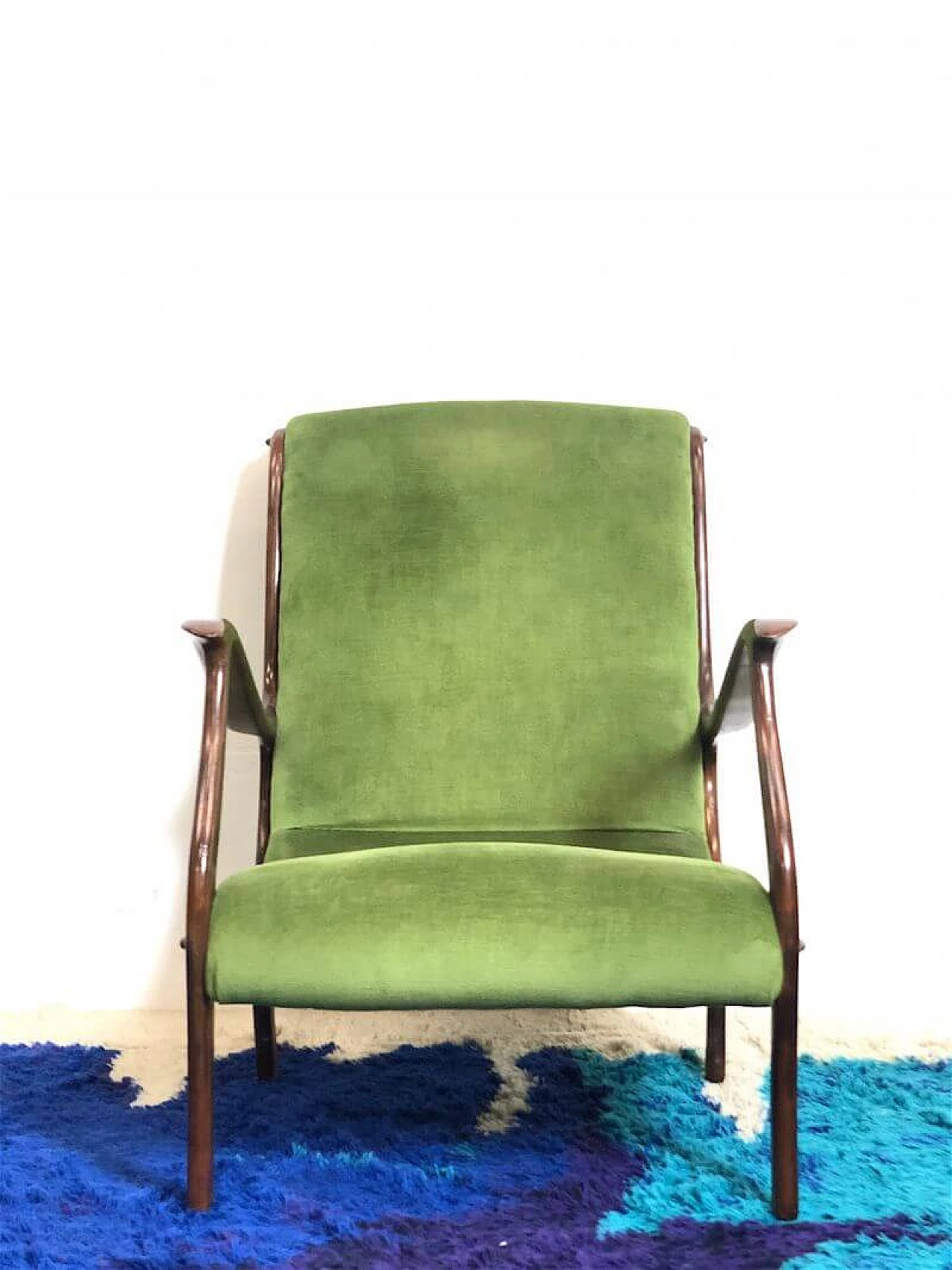 Mitzi armchair by Ezio Longhi for ELAM, 1950s 2