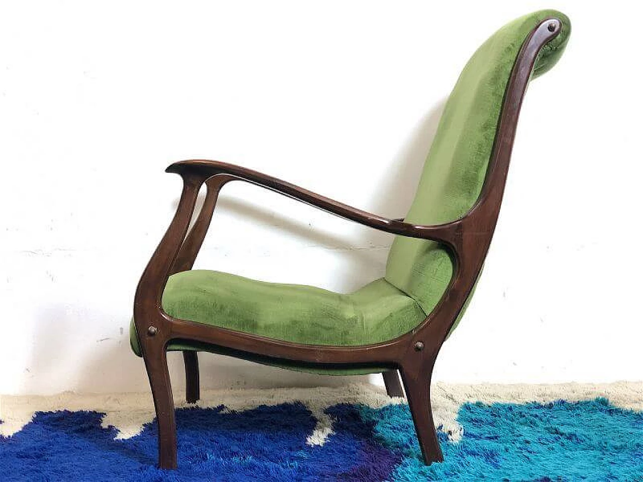 Mitzi armchair by Ezio Longhi for ELAM, 1950s 5