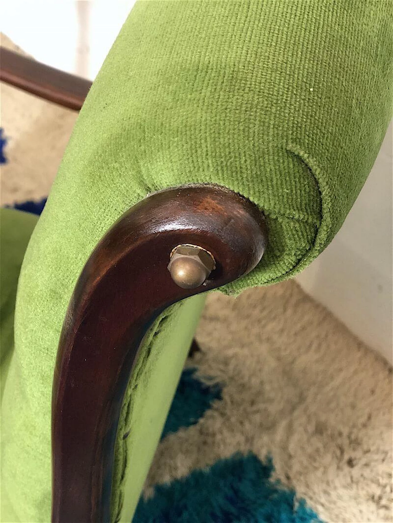 Mitzi armchair by Ezio Longhi for ELAM, 1950s 8