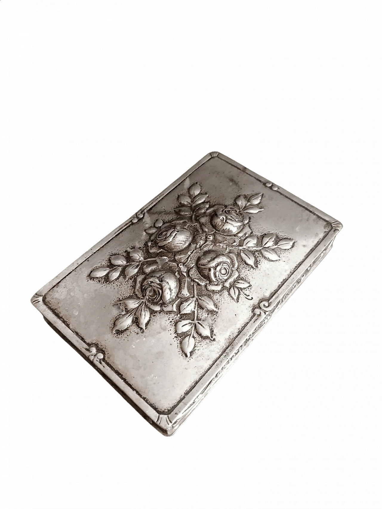 Silver 800 box, mid-19th century 10