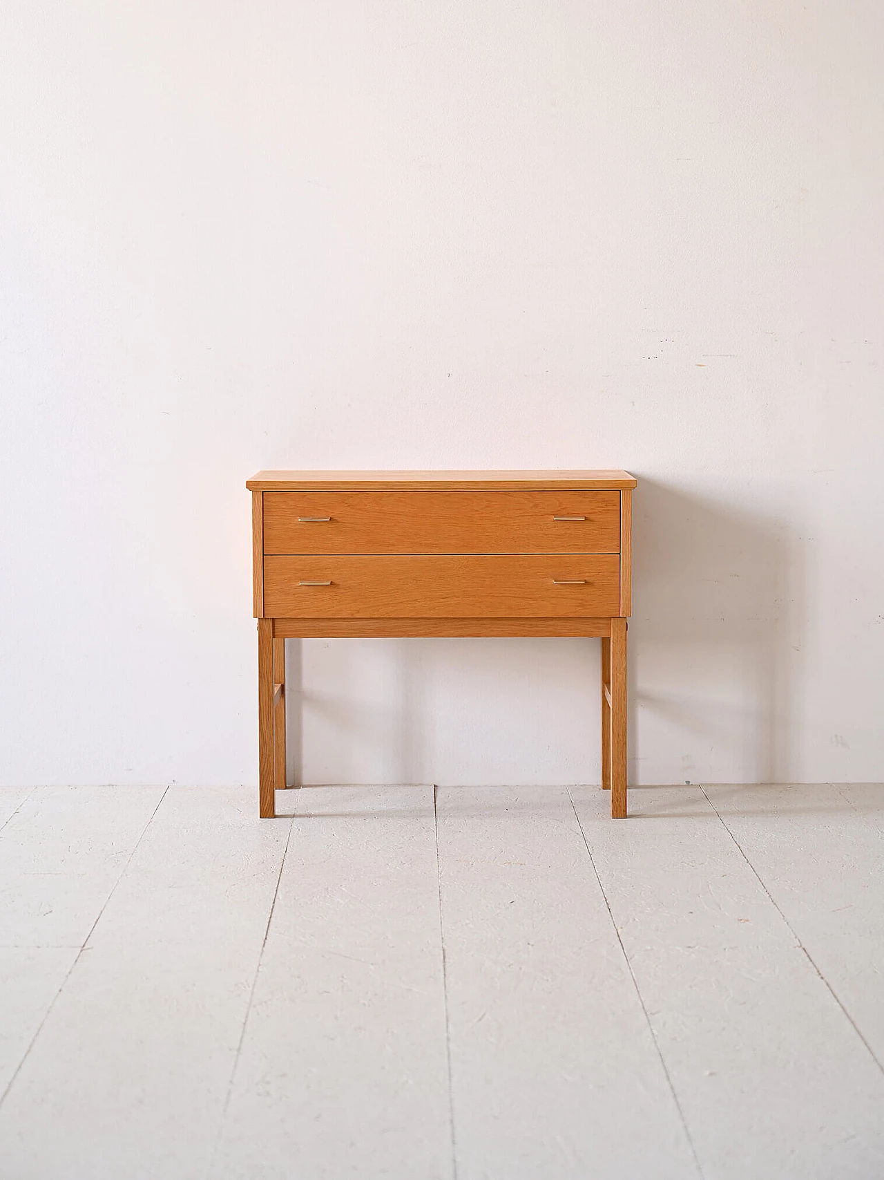 Scandinavian oak chest of drawers, 1960s 2