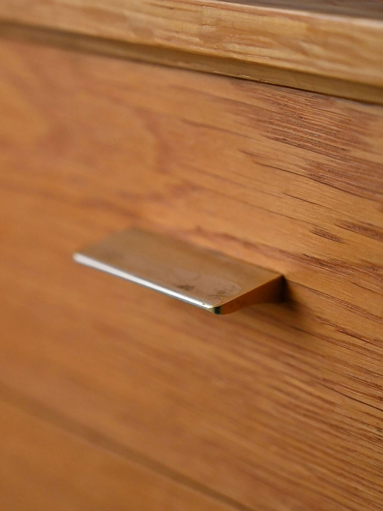 Scandinavian oak chest of drawers, 1960s 9