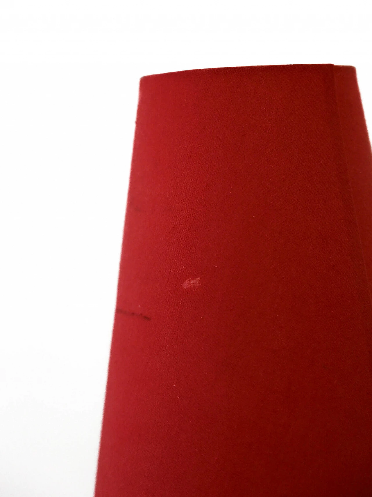 Lampada da terra in ferro battuto con doppio paralume, anni '80 3