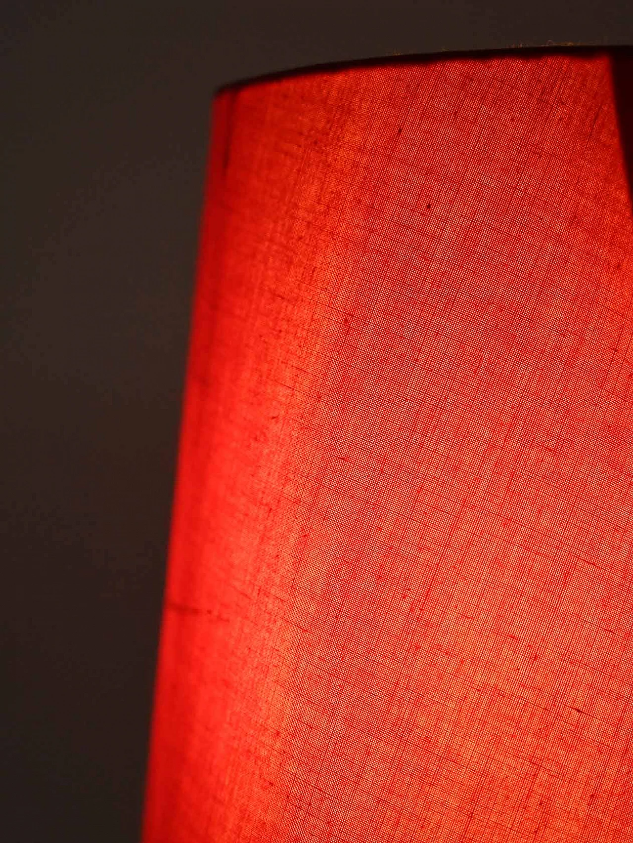 Lampada da terra in ferro battuto con doppio paralume, anni '80 6