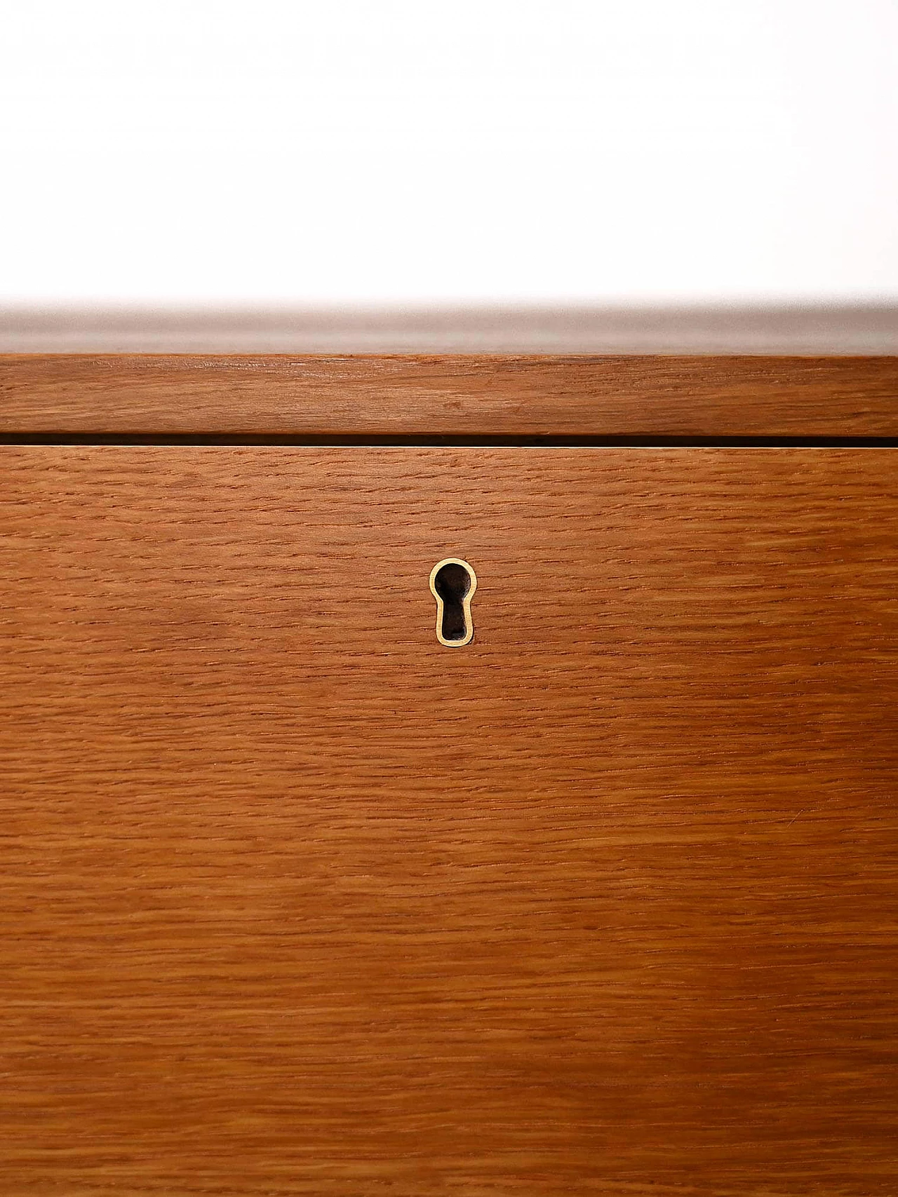 Teak chest of drawers with locks, 1960s 9