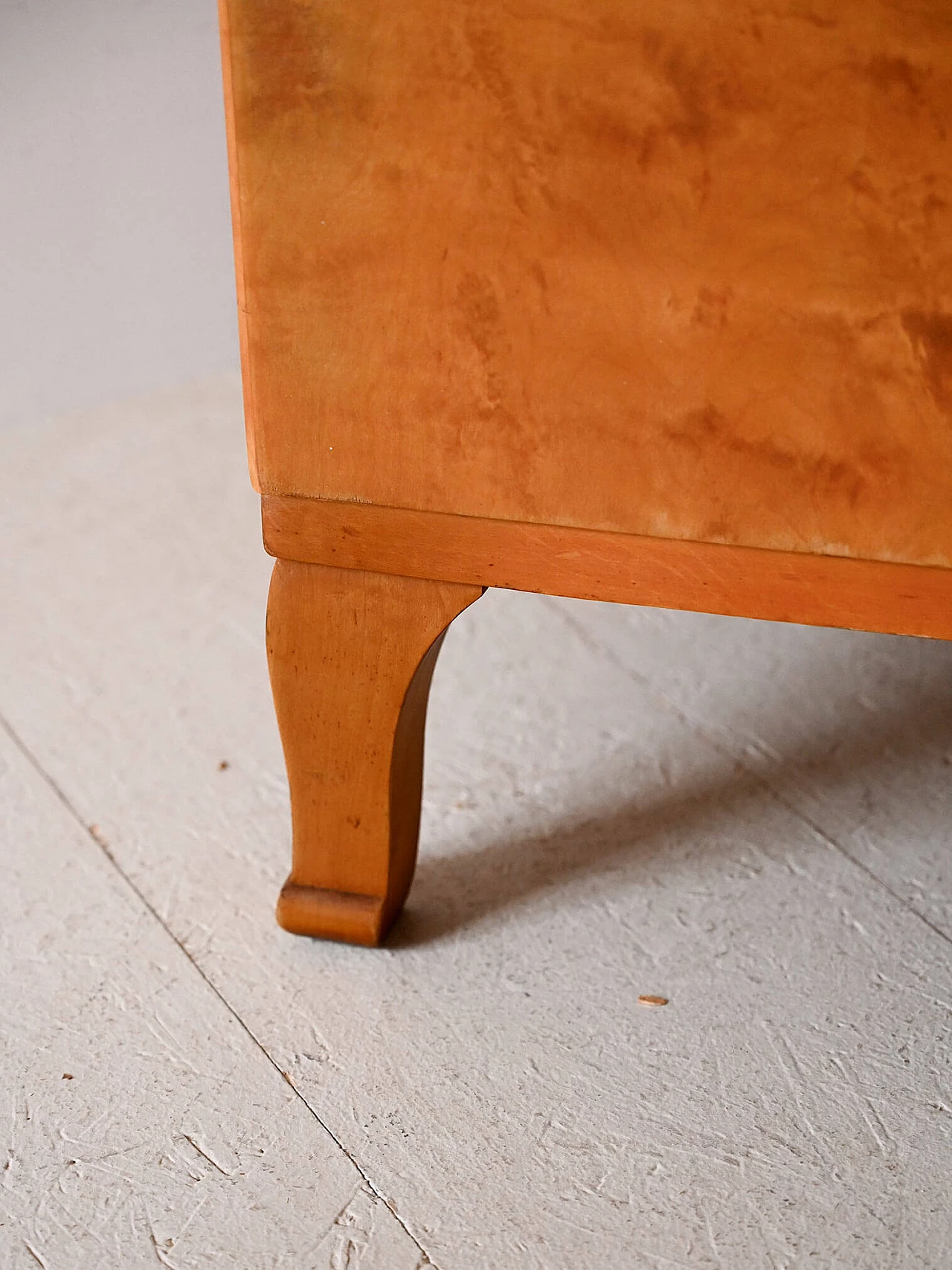 Credenza Art Déco scandinava in legno, anni '40 8