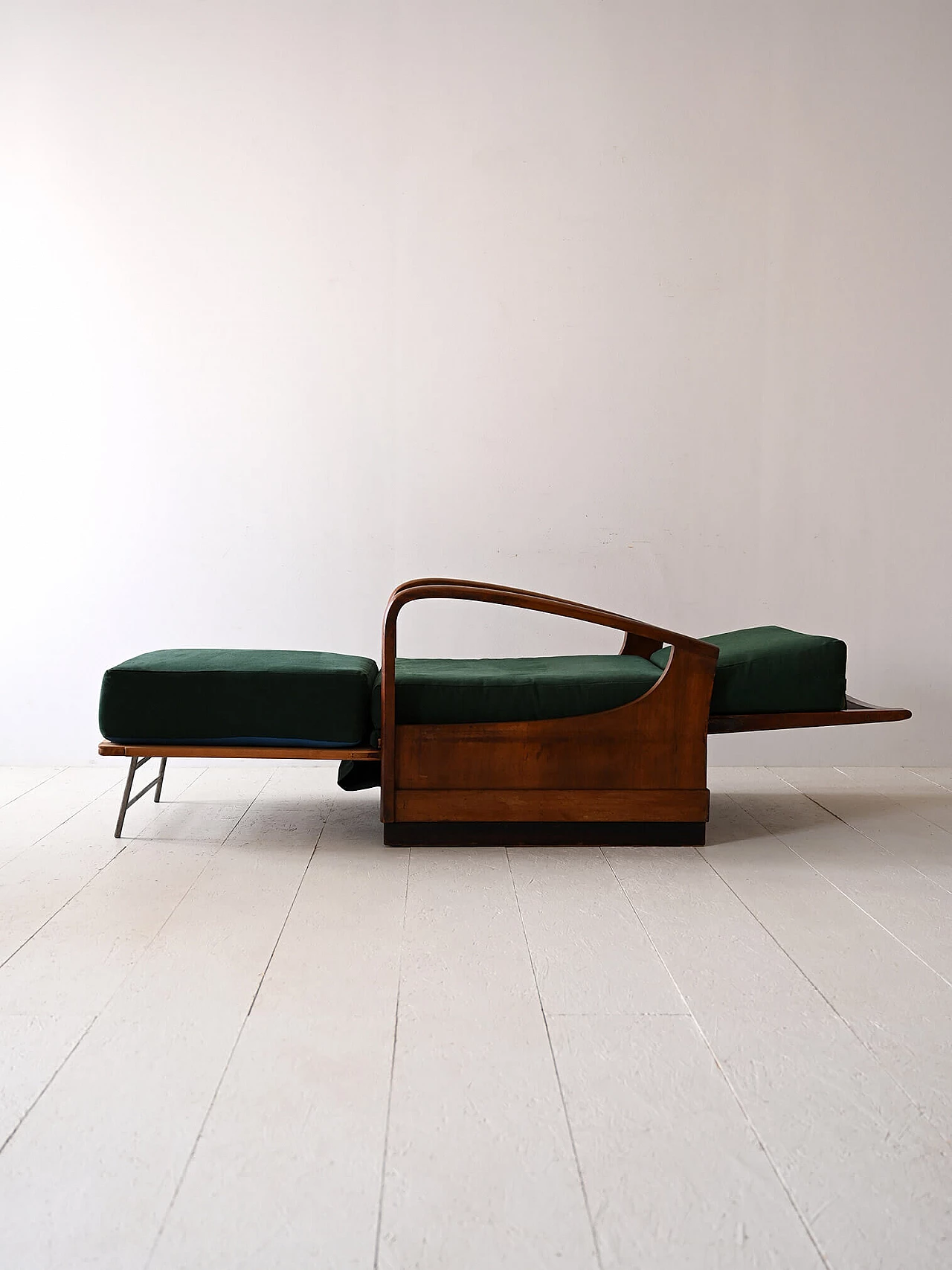 Scandinavian Art Deco convertible armchair-bed, 1940s 6