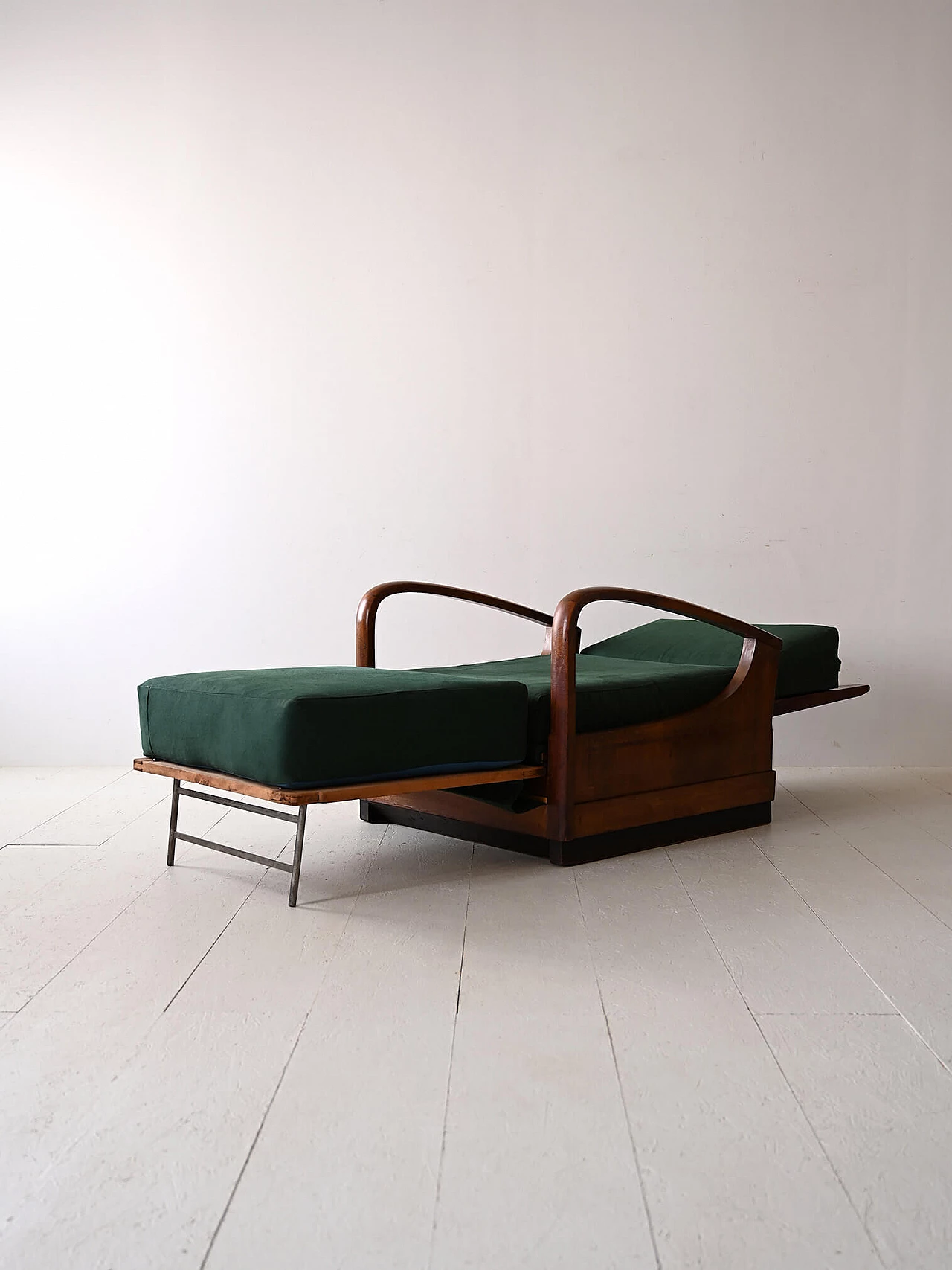 Scandinavian Art Deco convertible armchair-bed, 1940s 7