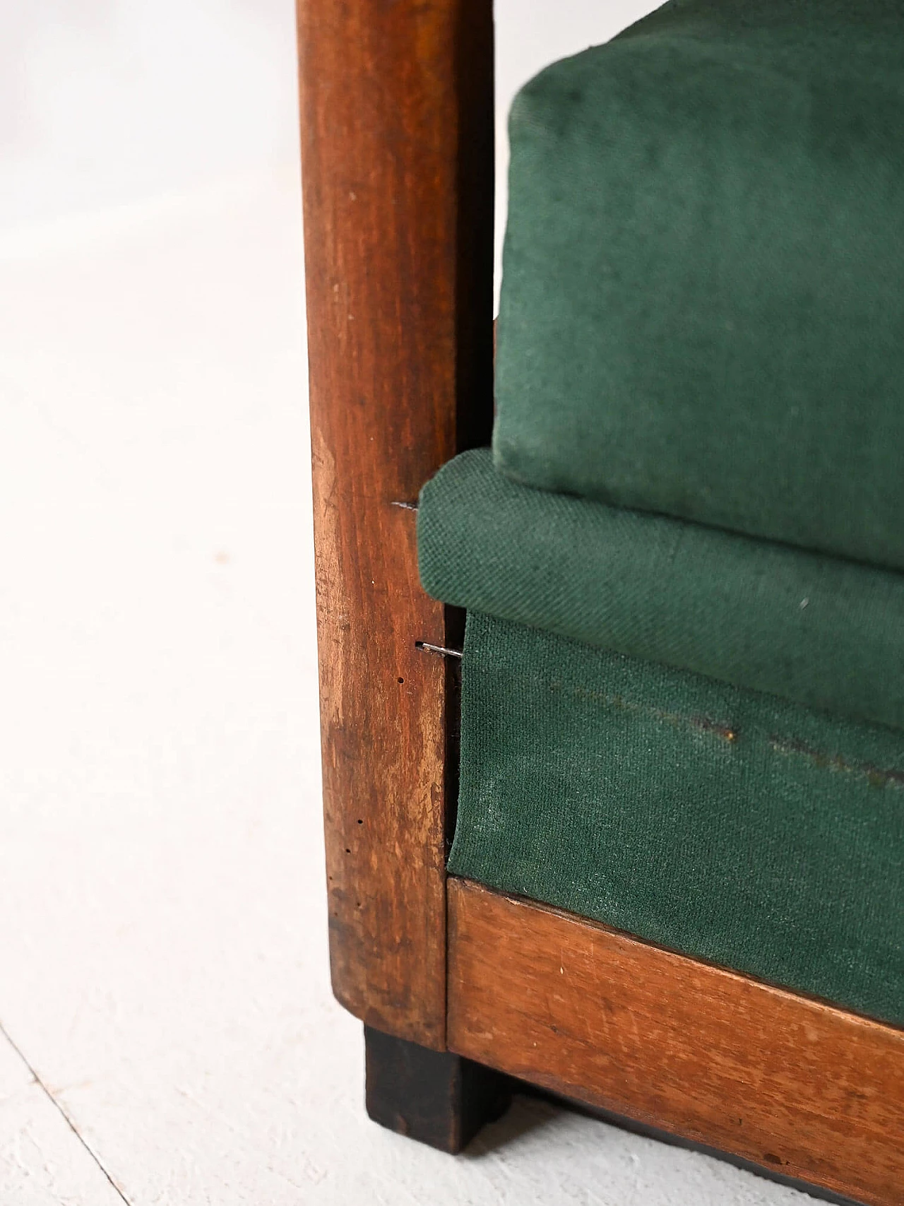 Scandinavian Art Deco convertible armchair-bed, 1940s 23