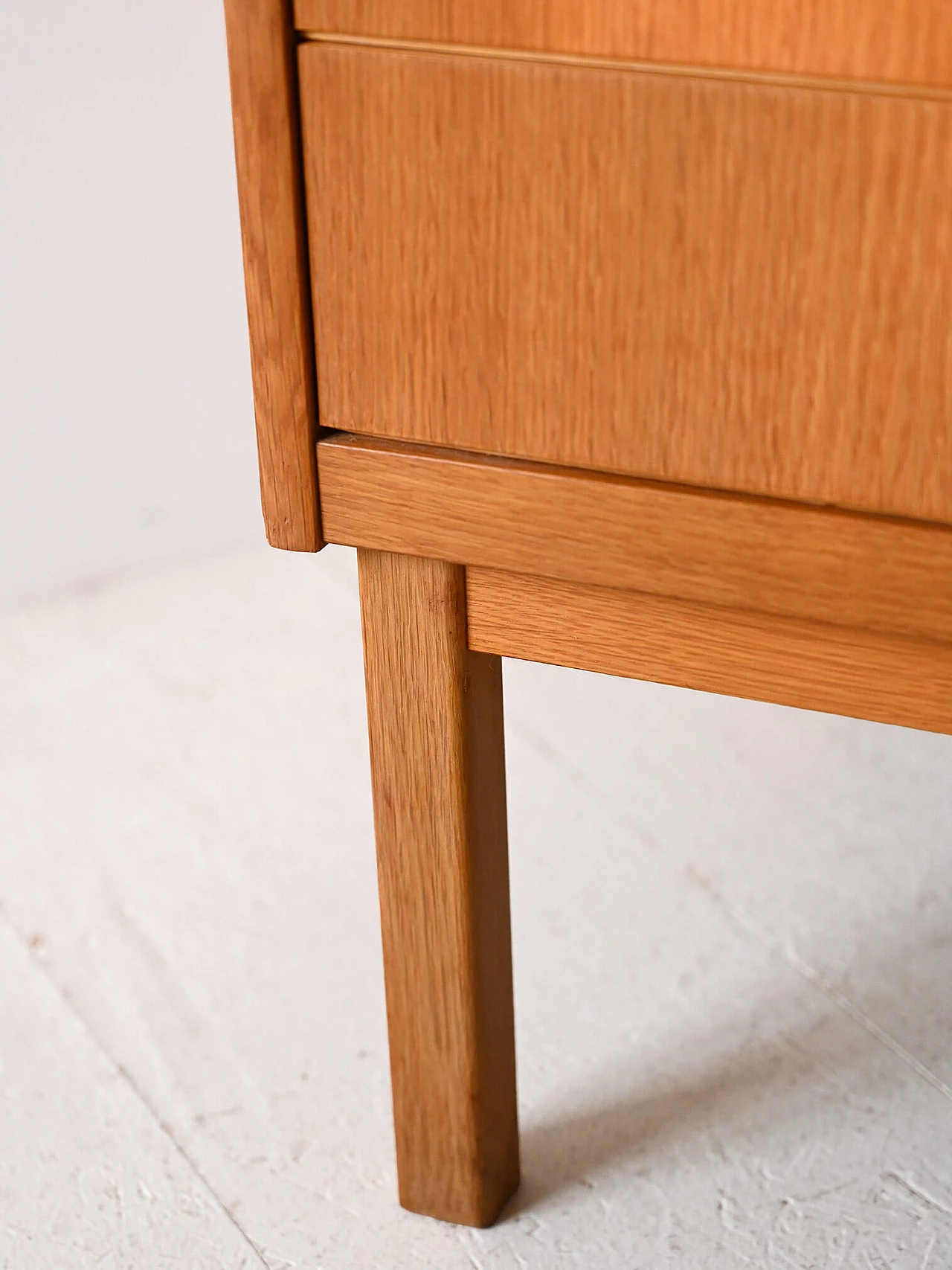 Oak desk with mirror by Bertil Fridhagen for Bodafors, 1960s 10