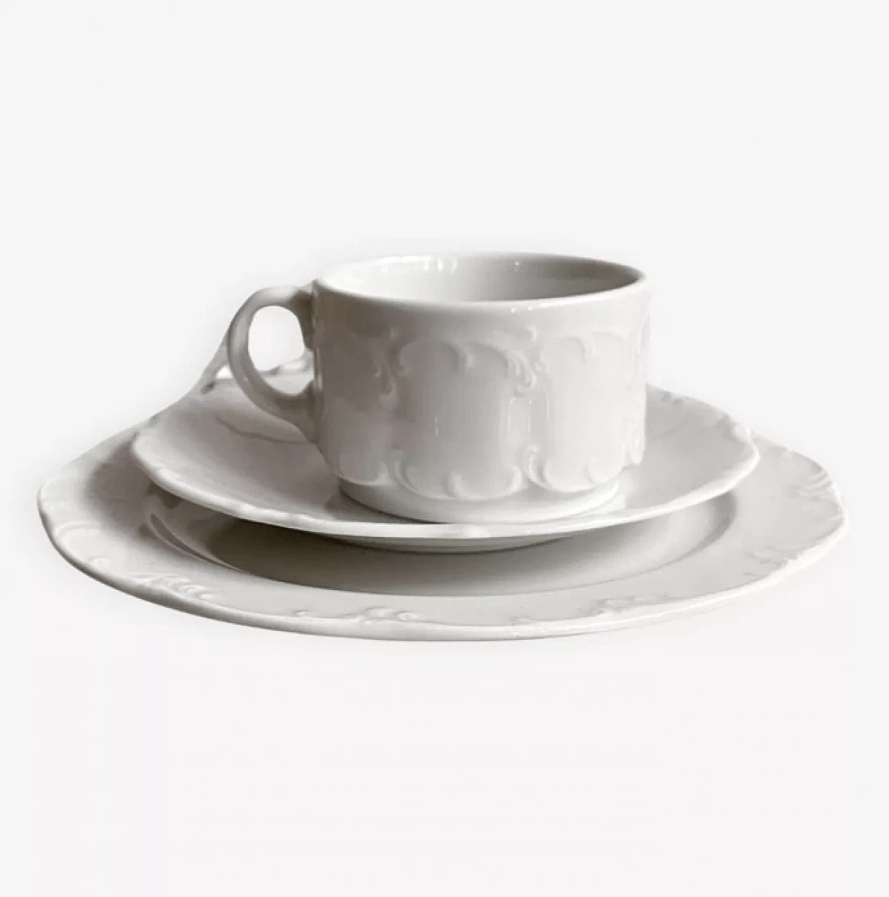 Servizio da colazione in porcellana Monbijou di Rosenthal, anni '70 1