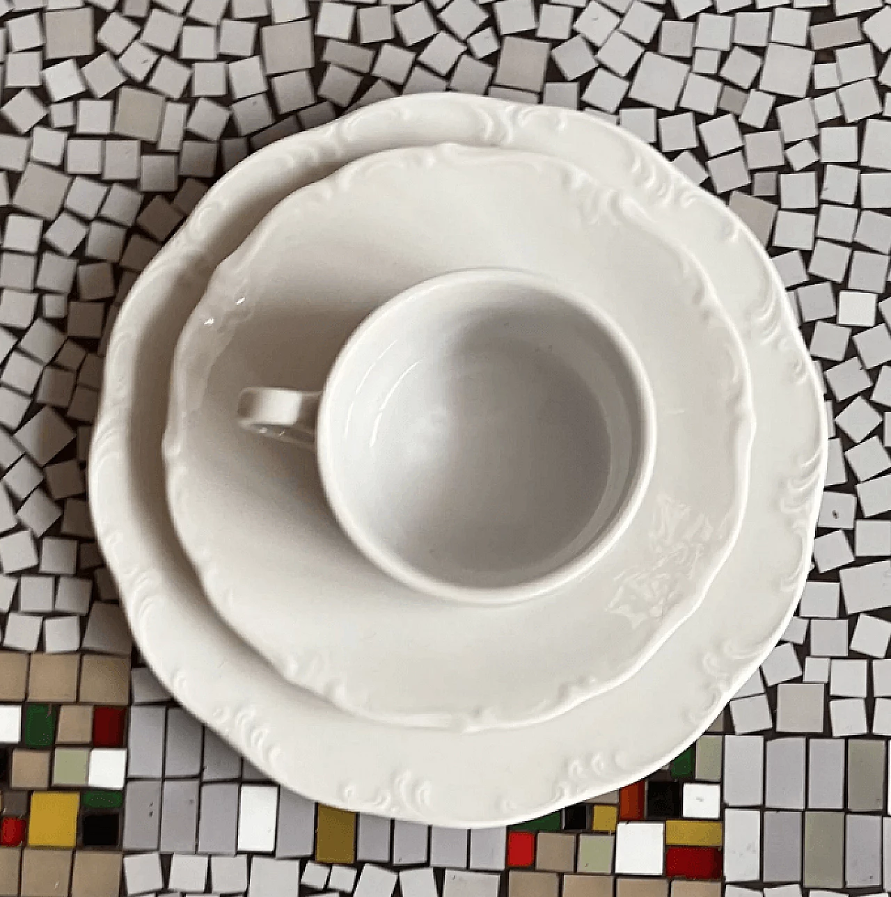 Servizio da colazione in porcellana Monbijou di Rosenthal, anni '70 4