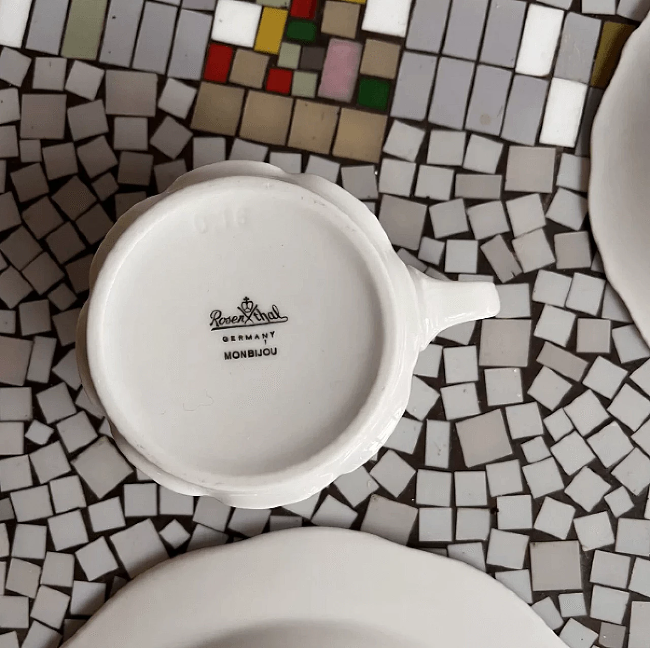 Servizio da colazione in porcellana Monbijou di Rosenthal, anni '70 7