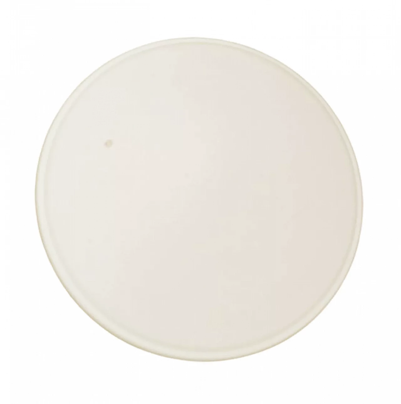 Large white glass ceiling lamp by Penko Pieńsk, 1970s 9