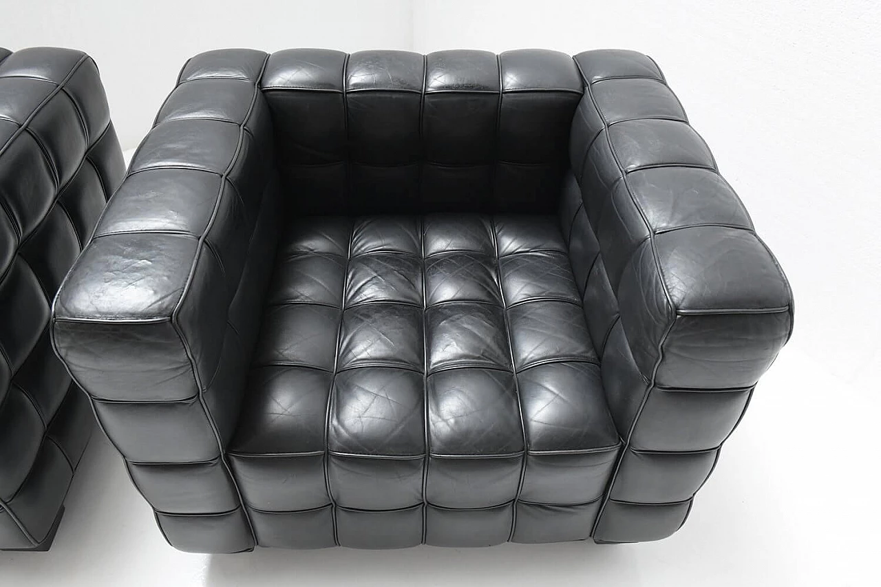 Kubus armchair by Josef Hoffmann for MDF ITALIA, 1990s 5