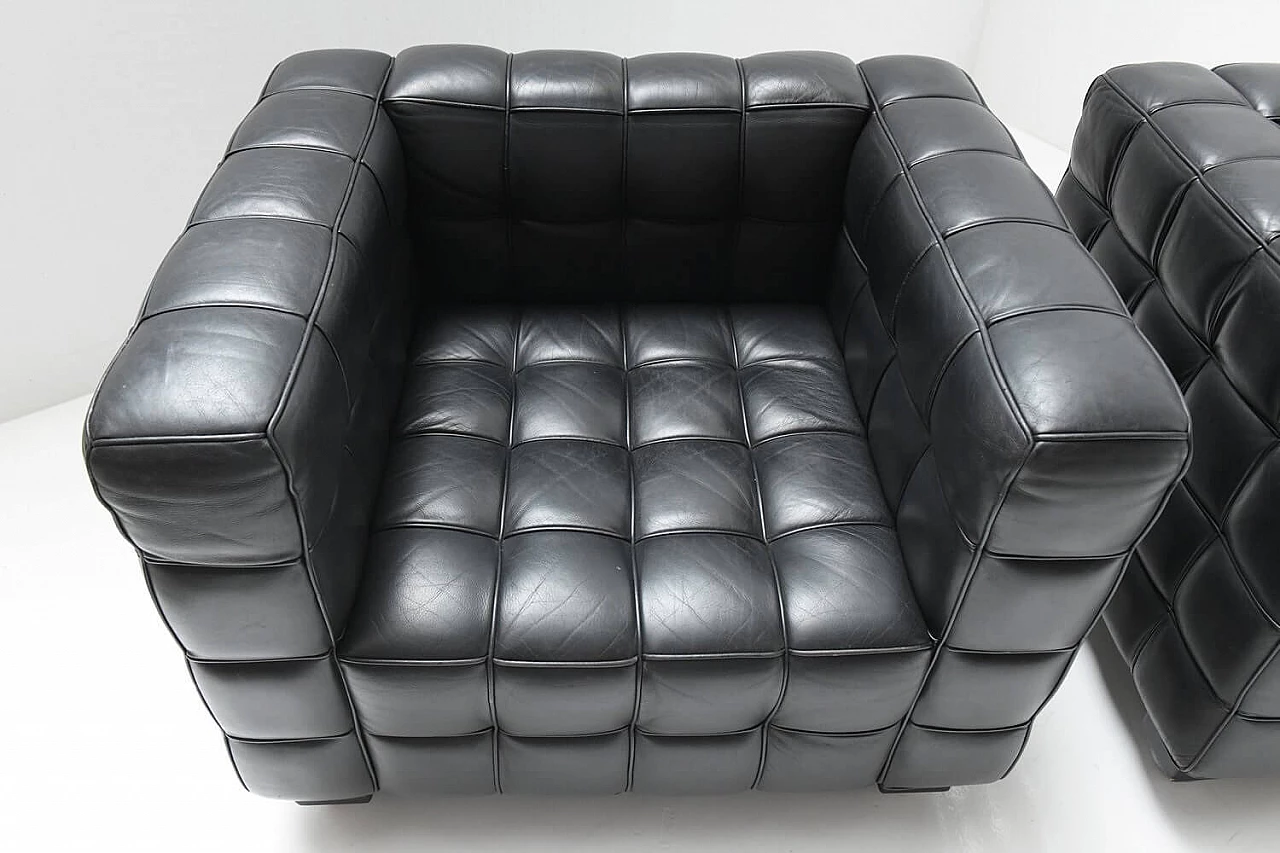 Kubus armchair by Josef Hoffmann for MDF ITALIA, 1990s 6