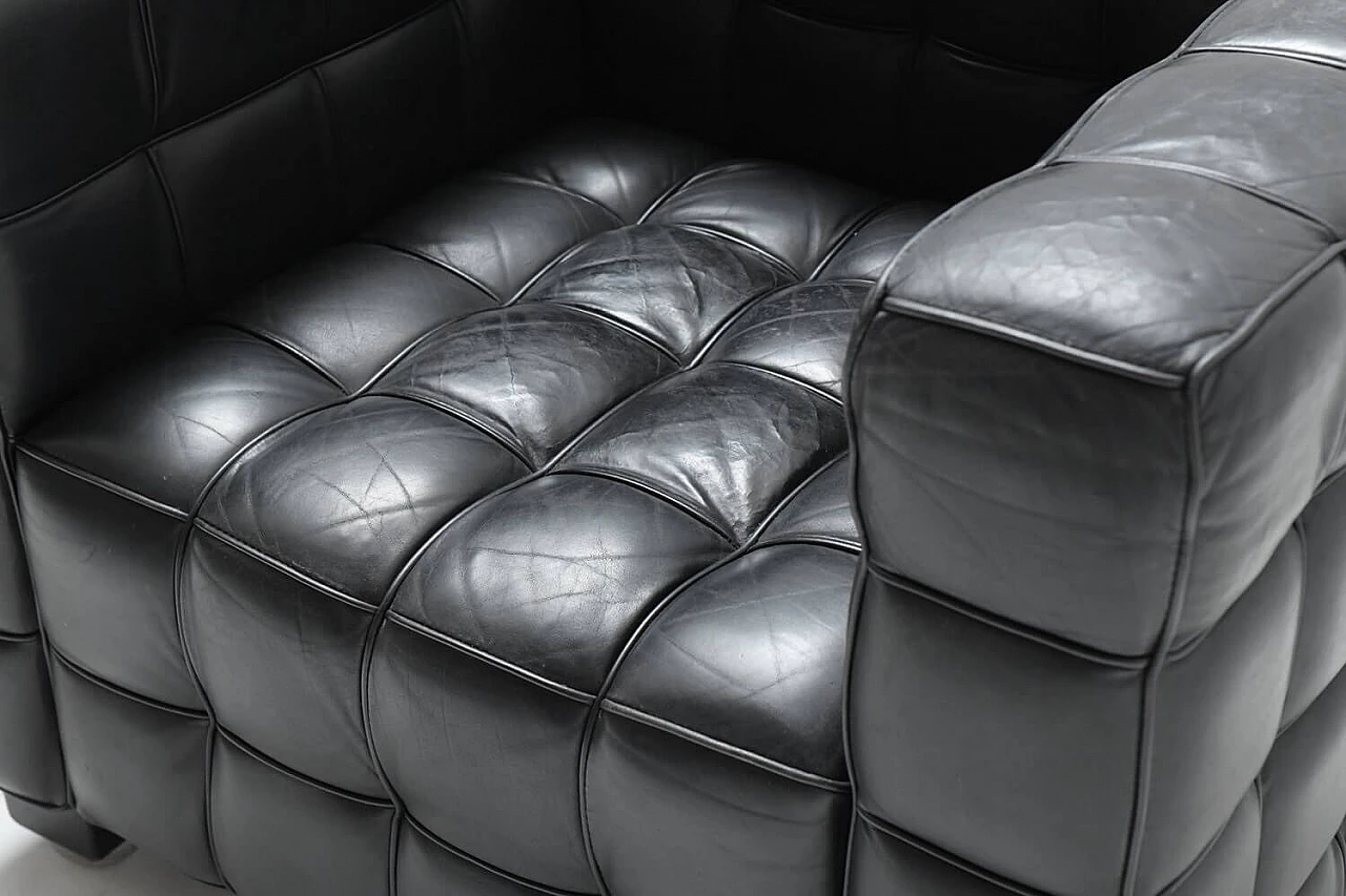 Kubus armchair by Josef Hoffmann for MDF ITALIA, 1990s 11