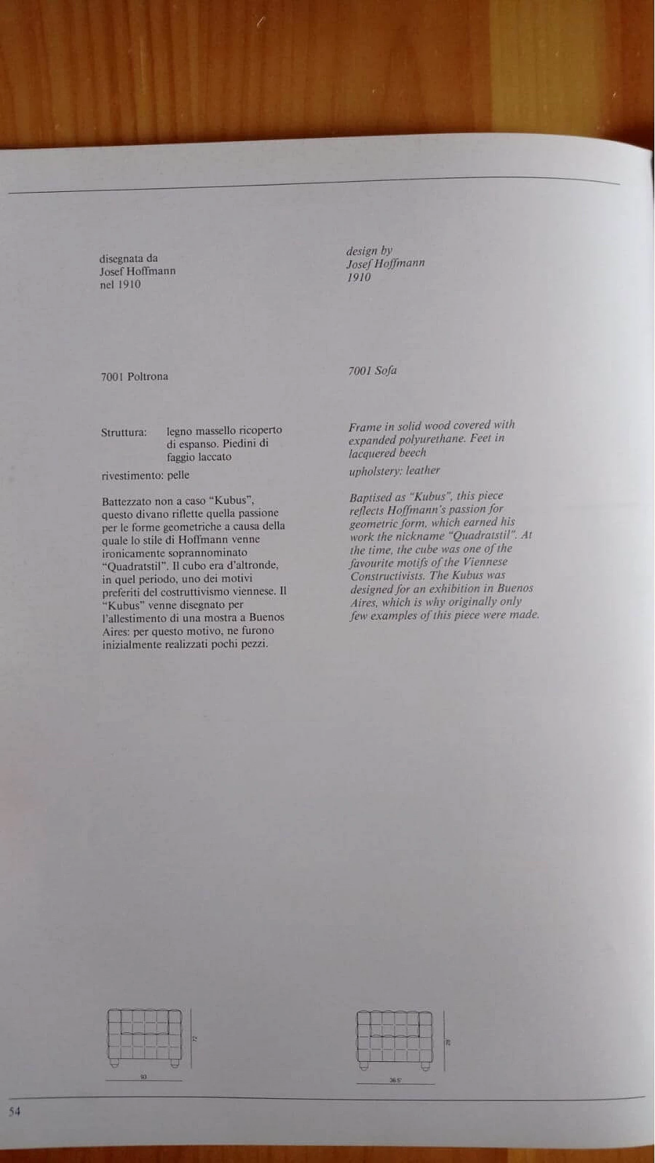 Kubus armchair by Josef Hoffmann for MDF ITALIA, 1990s 20