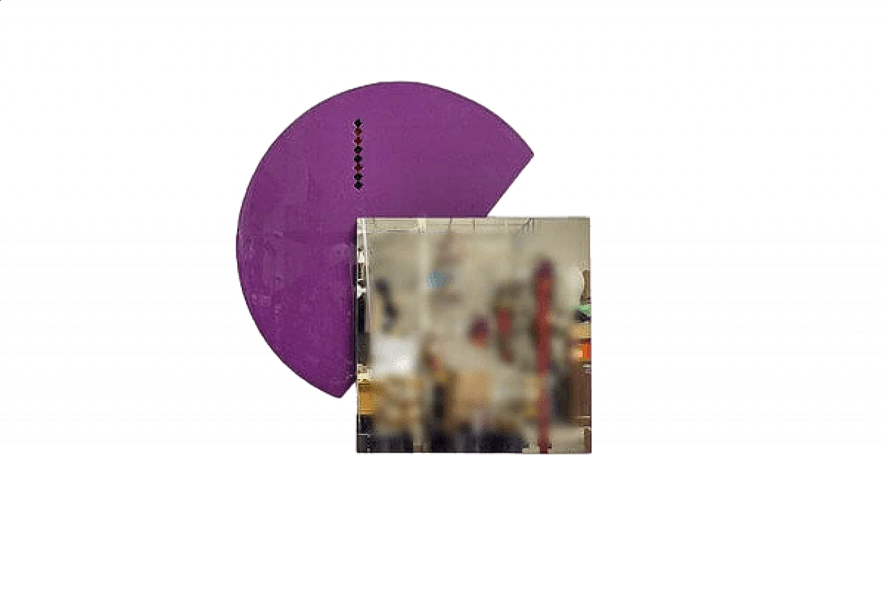 Specchio da parete di Saporiti, anni '80 7