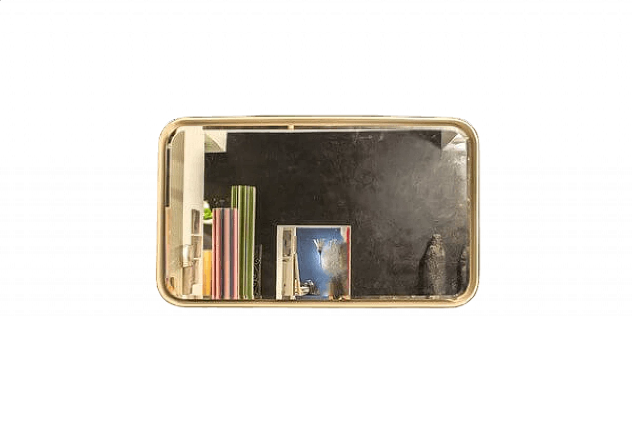 Specchio retroilluminato in fibra di vetro, anni '70 6