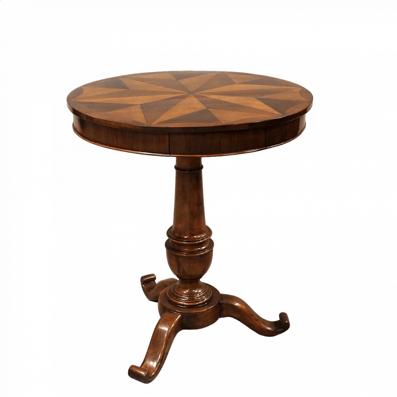 Louis Philippe inlaid walnut coffee table, mid-19th century 11