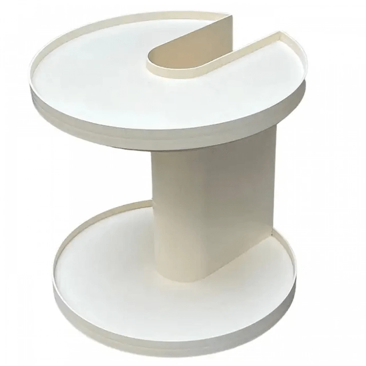 Carrello bar in plastica di Giotto Stoppino per Kartell, anni '70 1