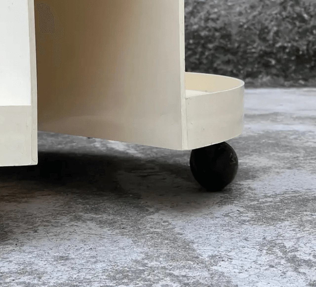 Carrello bar in plastica di Giotto Stoppino per Kartell, anni '70 6