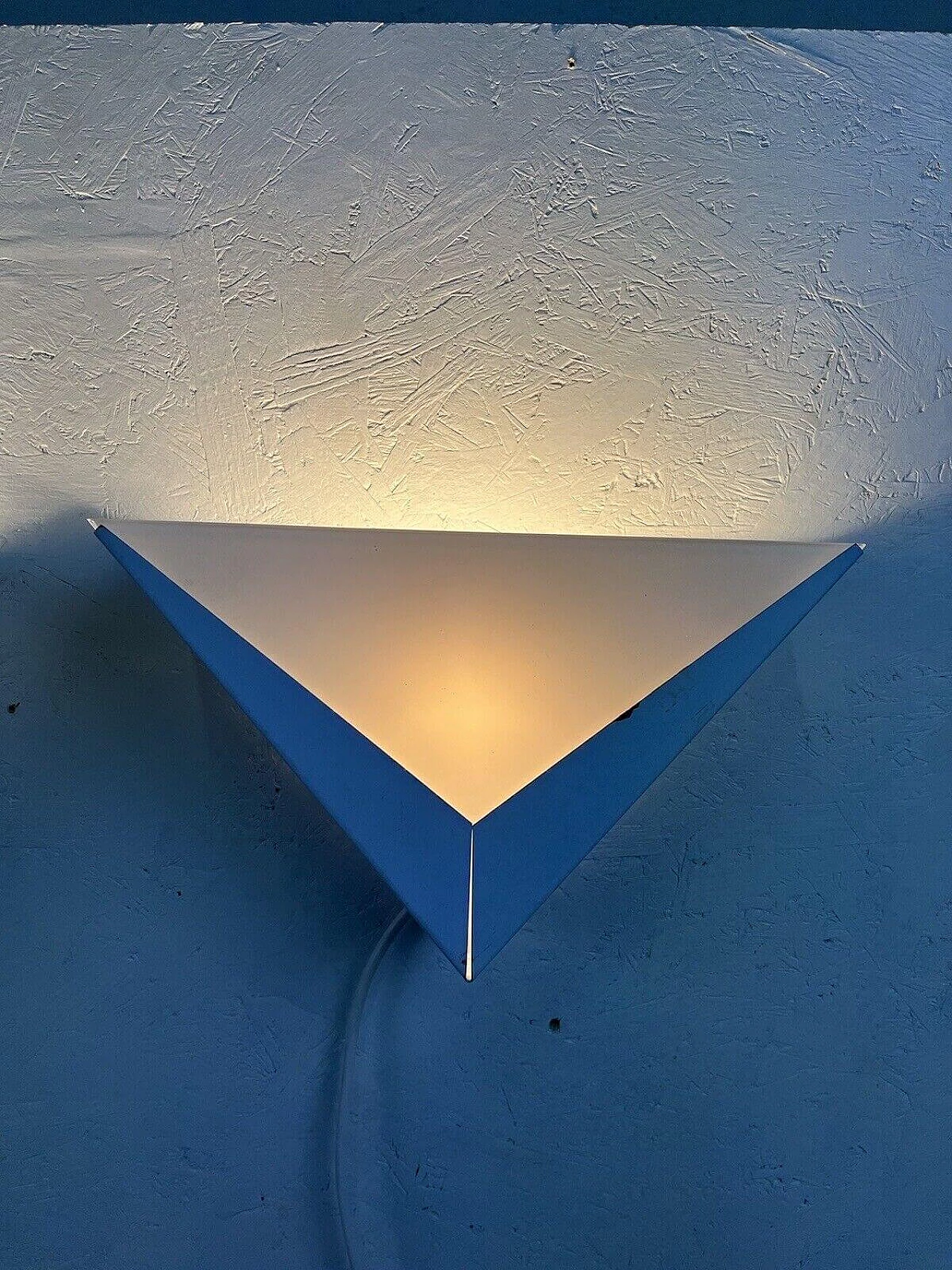 3 Palma metal and glass wall sconce by Stilnovo, 1960s 3
