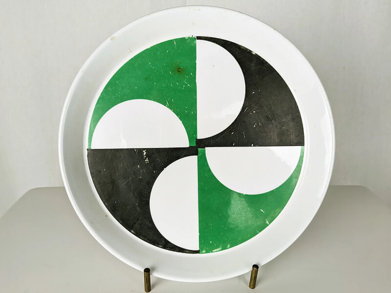 Pair of plates by Gio Ponti for Ceramica Franco Pozzi, 1960s 11