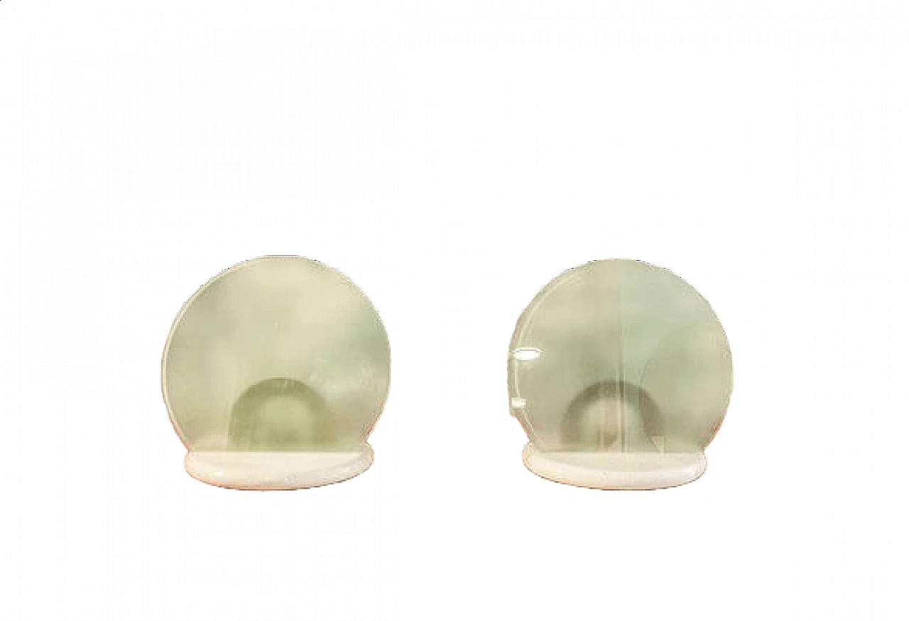 Pair of Gong table lamps by Bruno Gecchelin for Skipper, 1981 12