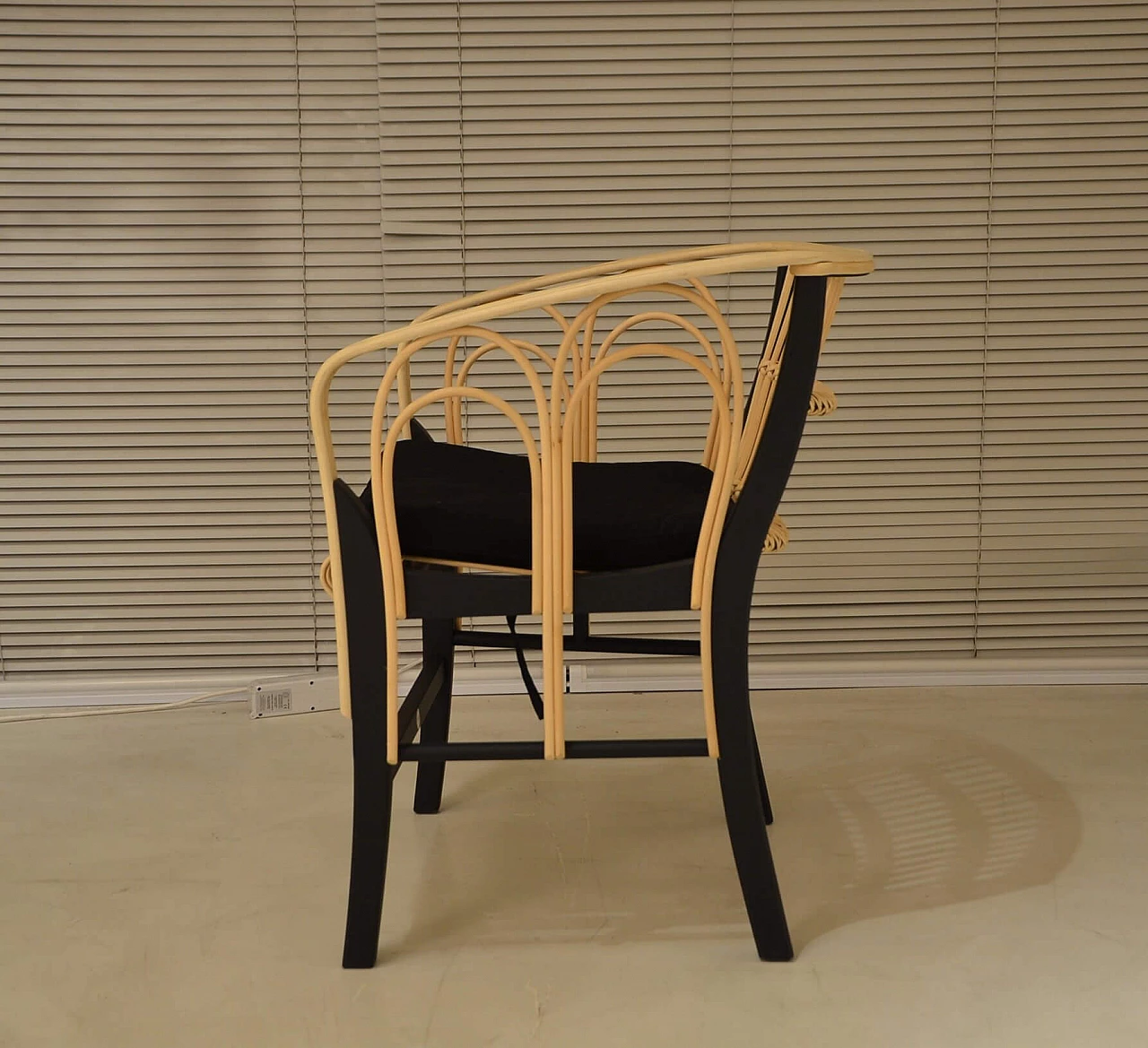 Pair of Uragano armchairs by Vico Magistretti for De Padova, 2016 1