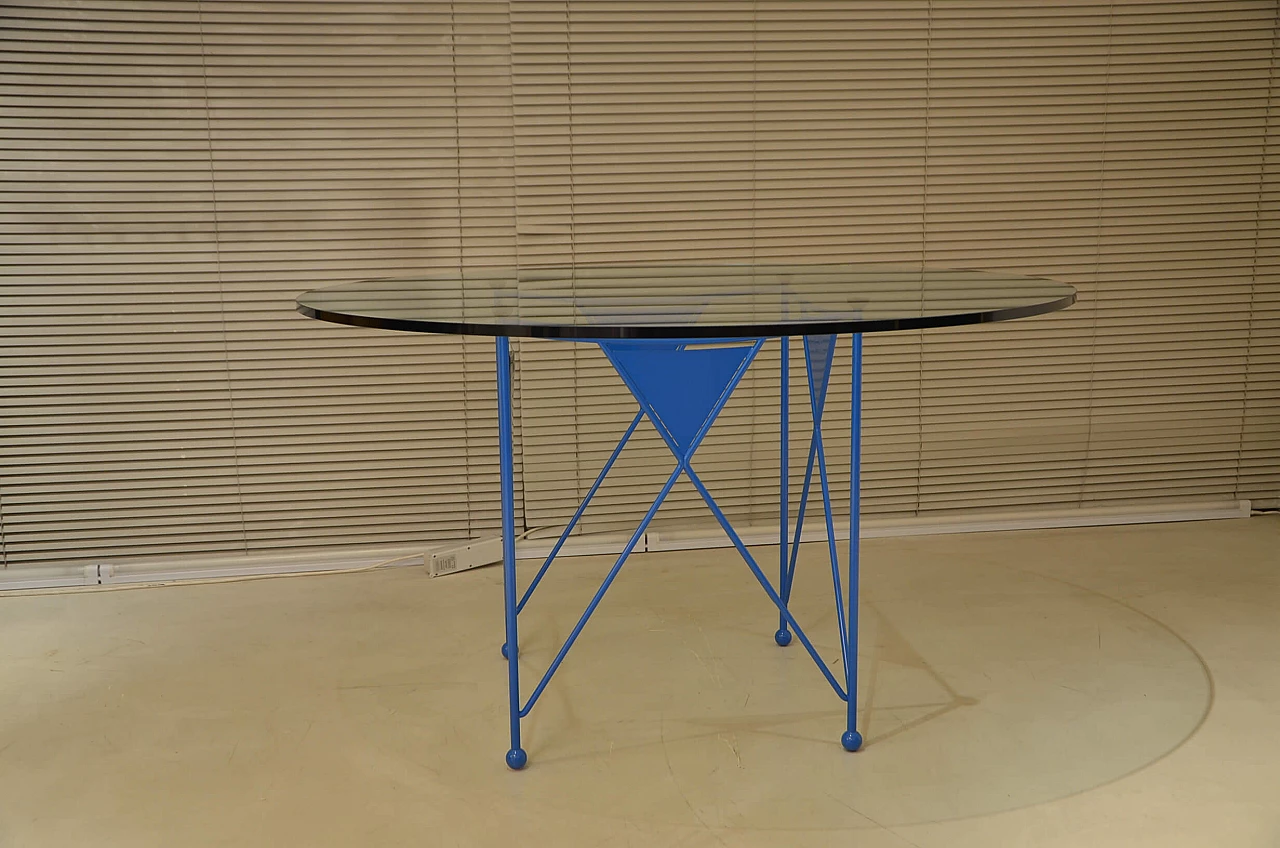 Tavolo Midway 3 e coppia di sedie Midway 2 di Frank Lloyd Wright per Cassina, 1986 11