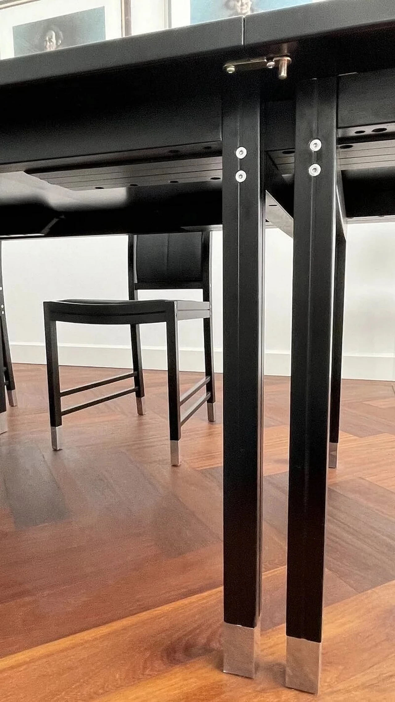 6 Fine Forms chairs and table by Ernst W. Beranek for Thonet, 1985 12