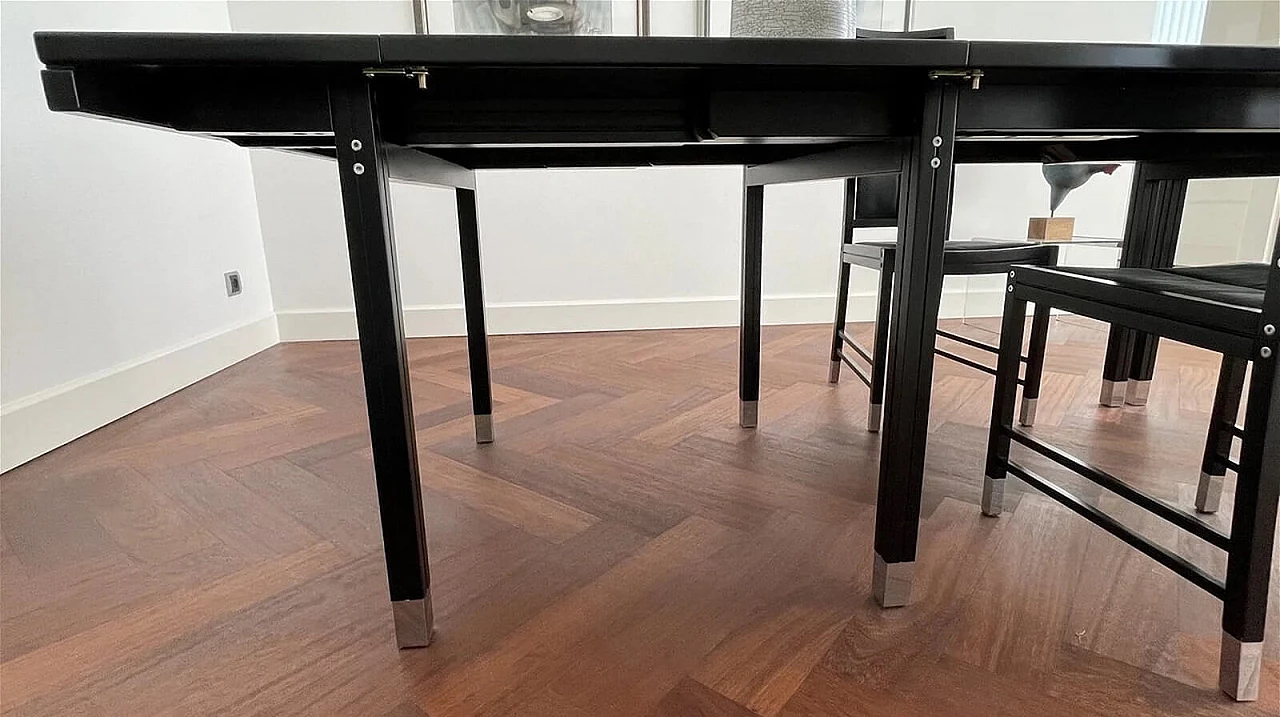 6 Fine Forms chairs and table by Ernst W. Beranek for Thonet, 1985 14