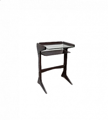 Mahogany coffee table by Ico Luisa Parisi for De Baggis, 1950s