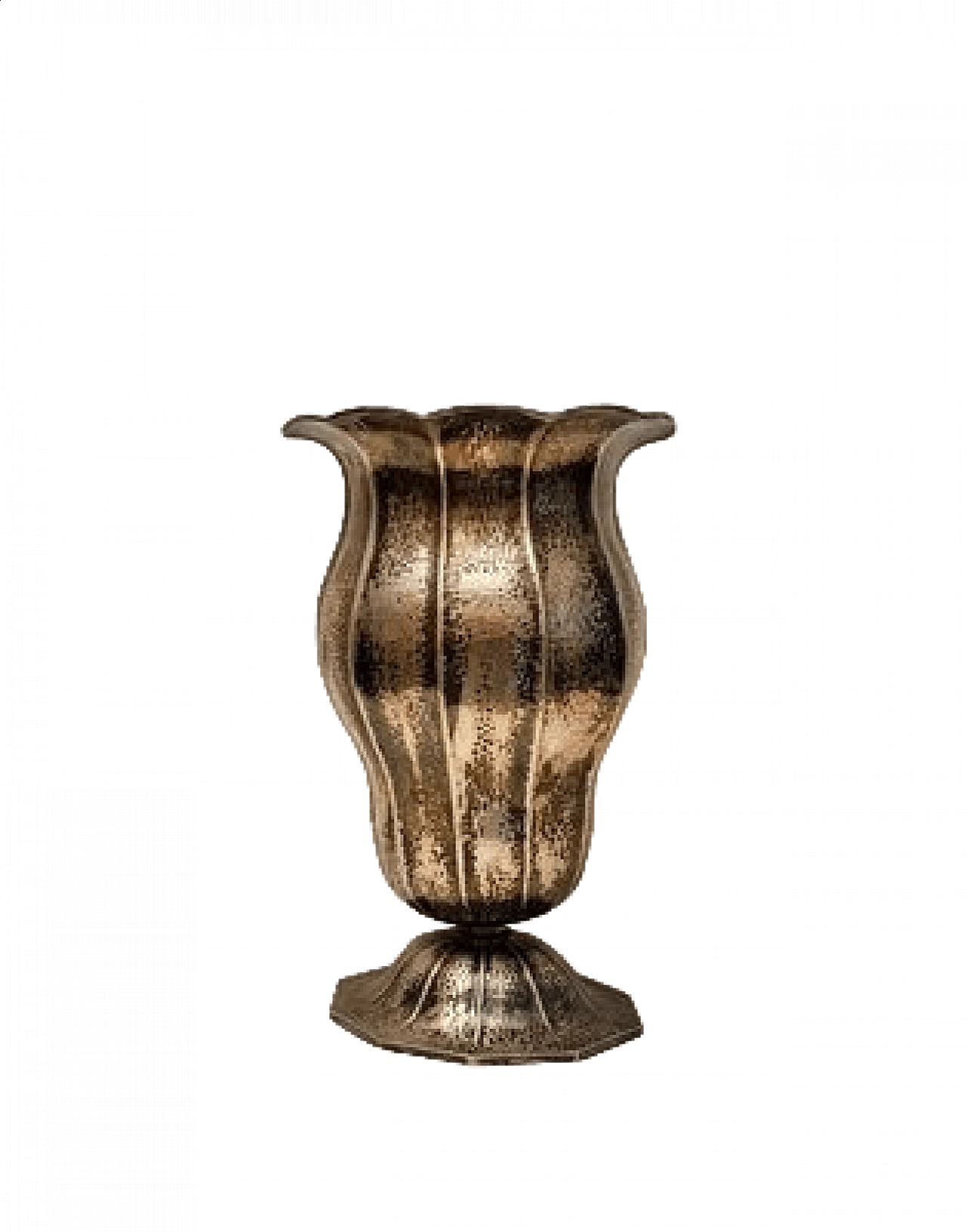 Vaso in argento di Romeo Miracoli Milano, anni '40 8