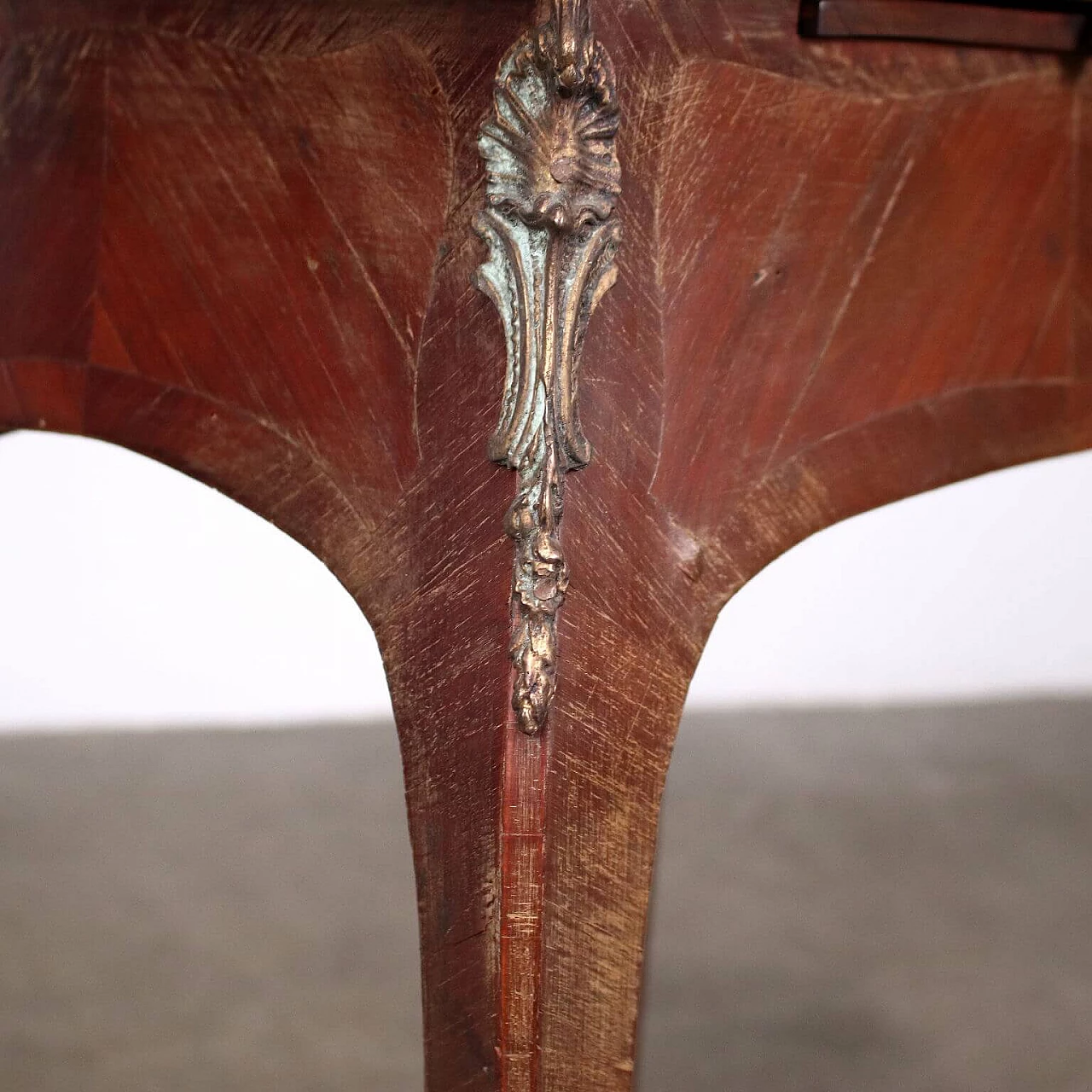 Inlaid side table, early 20th century 9