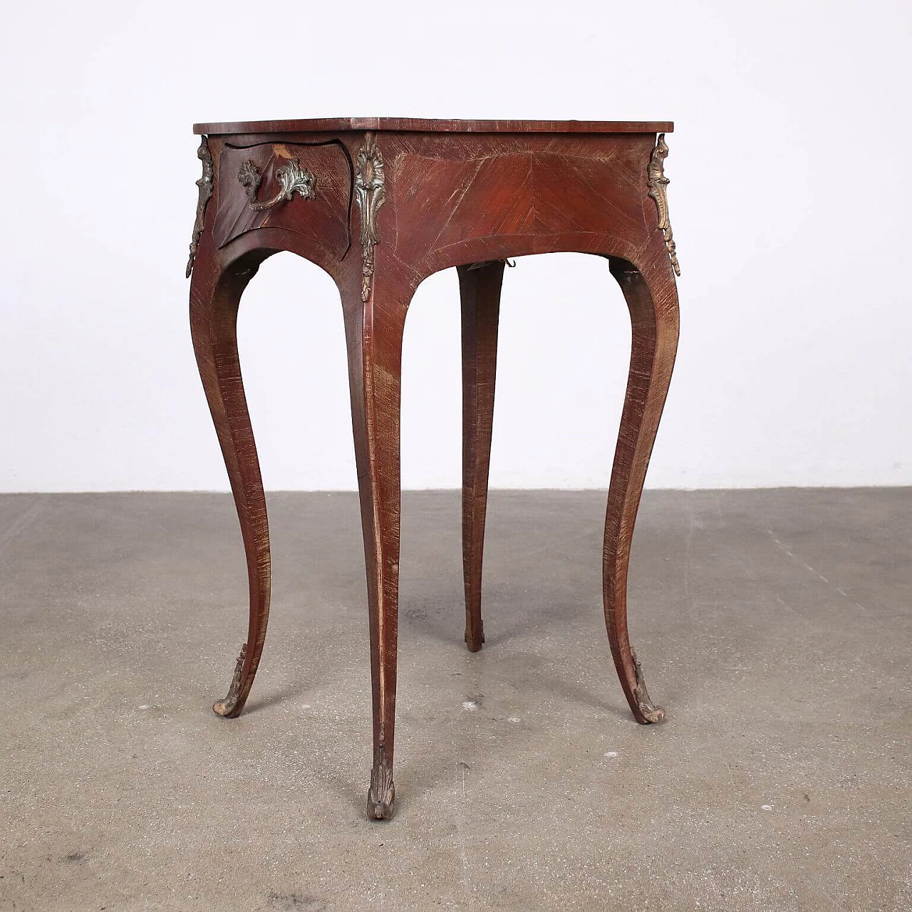 Inlaid side table, early 20th century 10