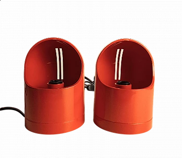 Pair of lamps by Makio Hasuike for Gedy, 1980s
