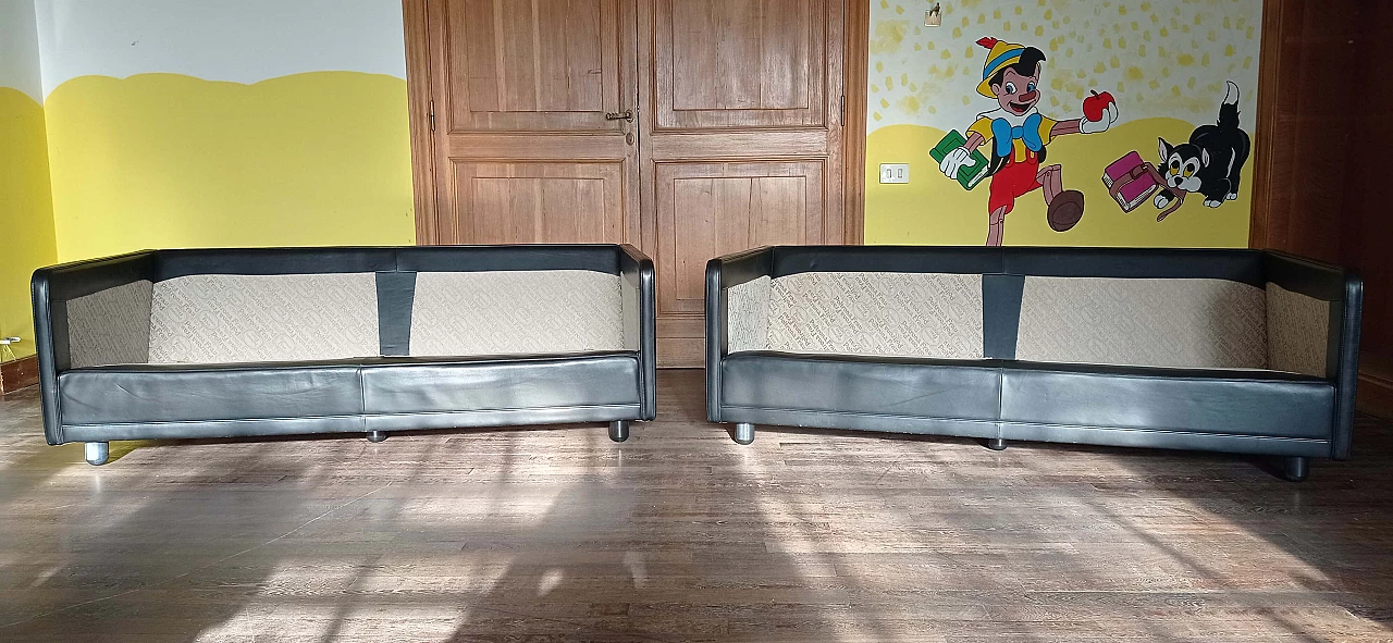 Divano Socrate di Poltrona Frau, anni '90 5