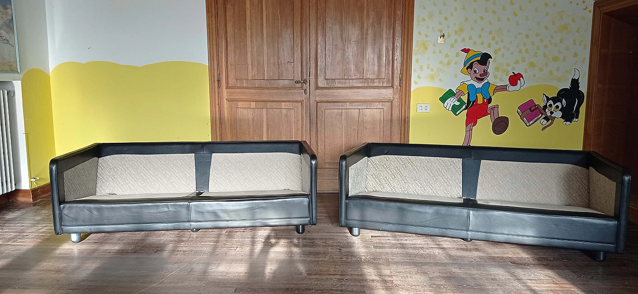 Divano Socrate di Poltrona Frau, anni '90 14