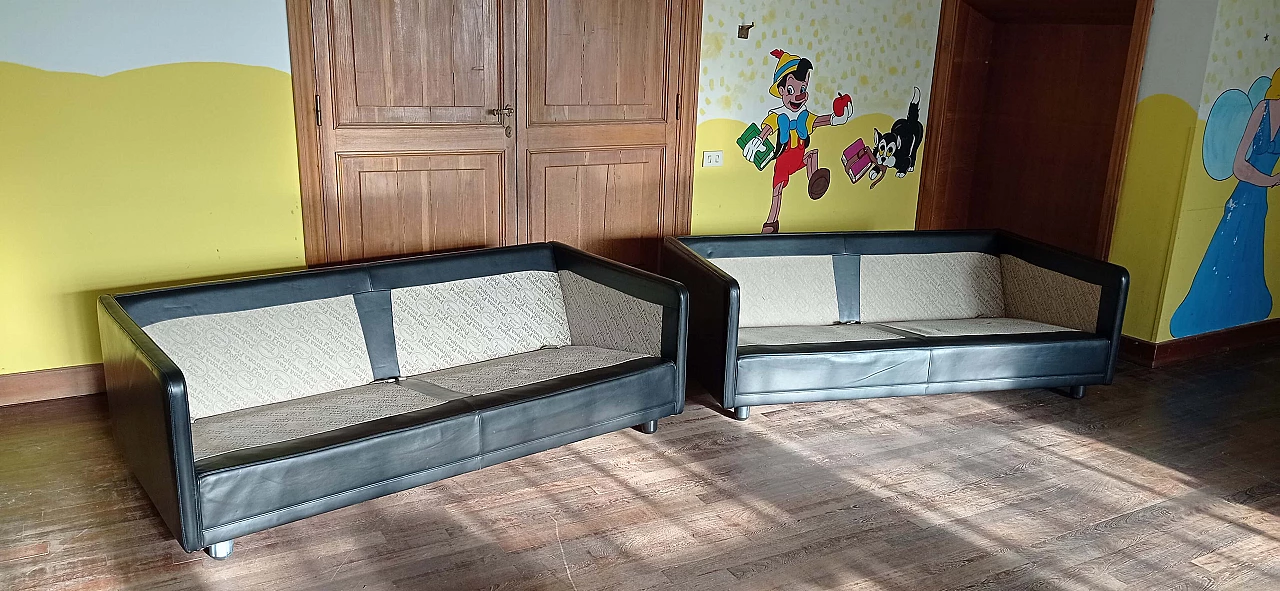 Divano Socrate di Poltrona Frau, anni '90 16