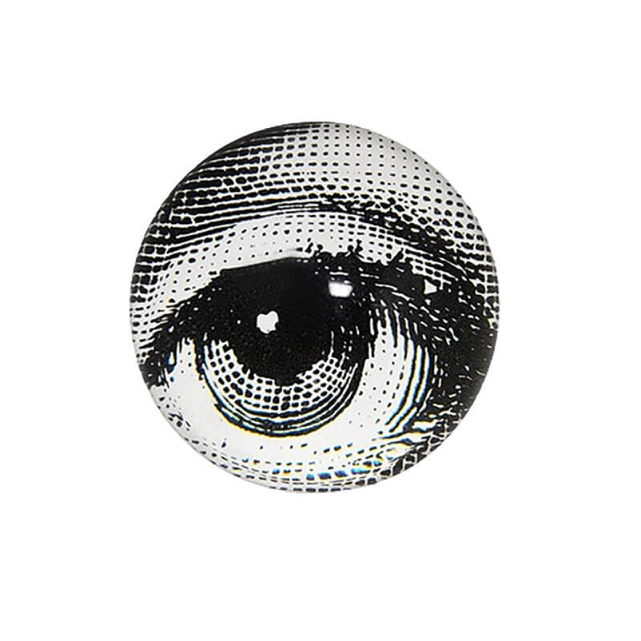 Crystal paperweight by Piero Fornasetti, 1970s 1